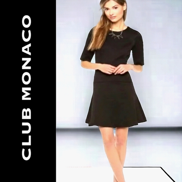 Club Monaco Dresses & Skirts - CLUB MONACO  Regan textured skater dress